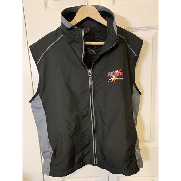 Feryn‎ Sectionale Poorten Cycling Vest Mens Sz L Full Zip Sleeveless Black Rare - Picture 7 of 9